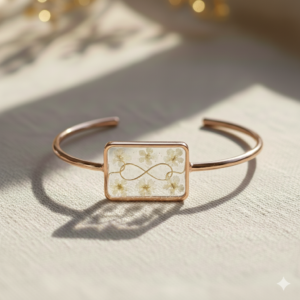 Infinity Garden Cuff Bracelet
